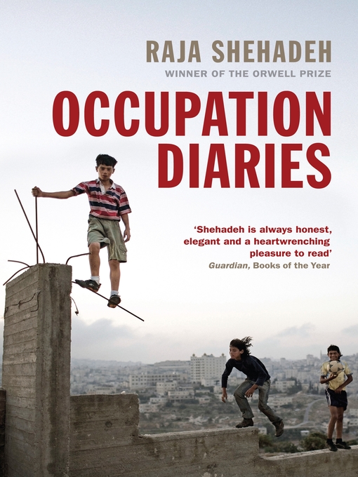 Title details for Occupation Diaries by Raja Shehadeh - Available